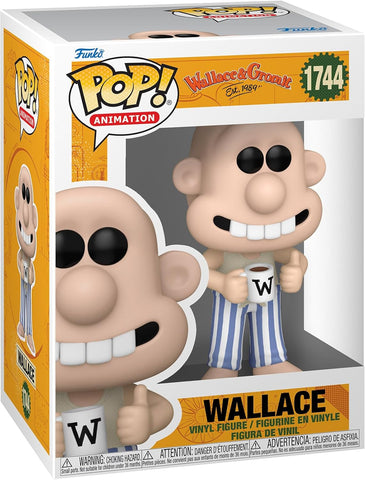 POP! Wallace ve Gromit, Wallace Pijamalı Koleksiyonluk Vinil Figür, Resmi Ürün