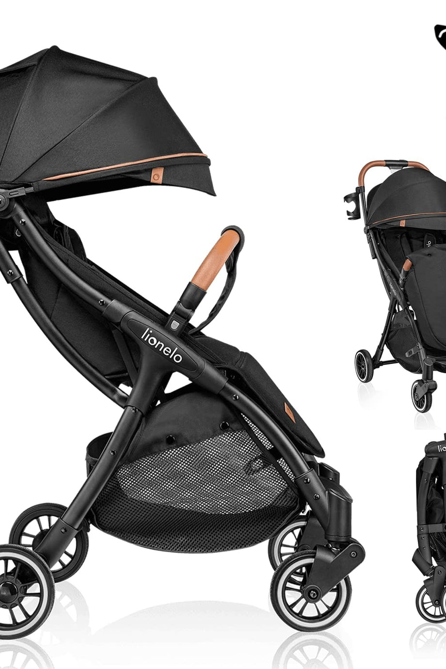 Julie One Bebek Arabası 0-22 kg, Katlanabilir, Ayarlanabilir Sırt ve Ayak Desteği, Aksesuar Setli