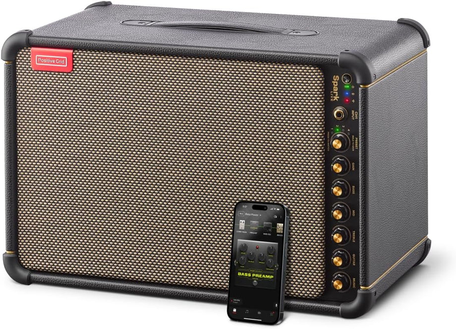 Spark LIVE 4 Kanallı Akıllı Gitar Amfisi, PA Sistemi ve Bluetooth Hoparlör