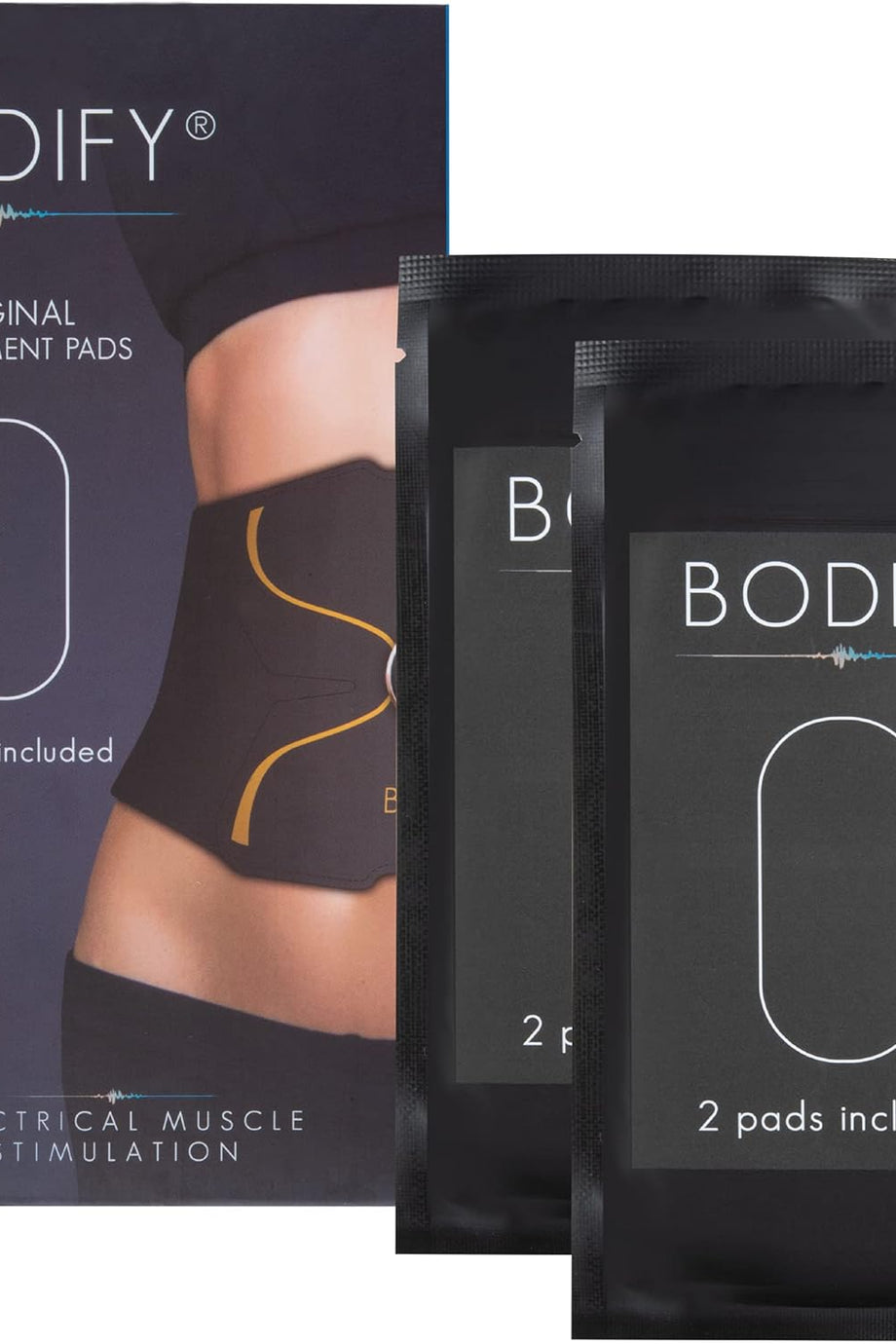 EMS Karın Eğitmeni 2’li Orijinal Yedek Ped Seti, Kontrol Cihazı Dahil Değil