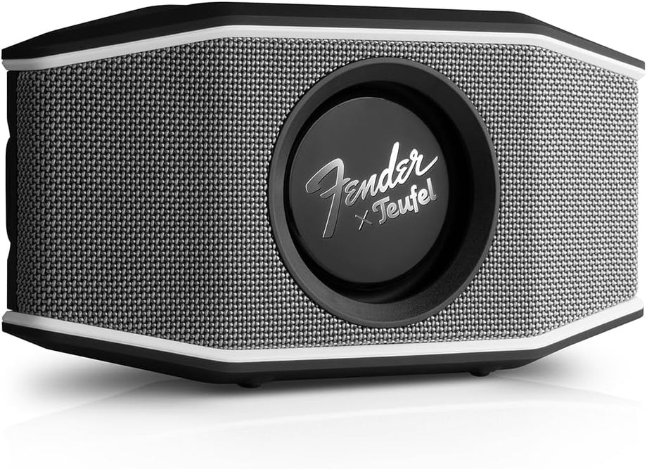Fender Rockster GO 2 Bluetooth Hoparlör, 28 Saat Pil, IP67 Su Geçirmez, USB Ses Kartı