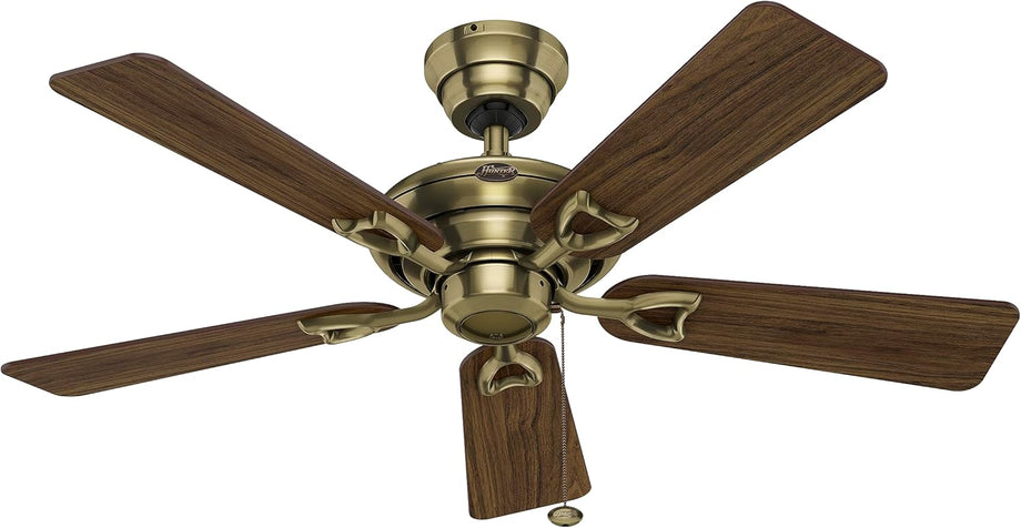 Fan Seville 112 cm Tavan Vantilatörü, 5 Kanatlı, Işıksız, Ceviz Renk