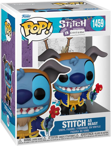 Pop! Disney: Stitch Kostüm, Canavar, Lilo & Stitch 9,5 cm Vinil Koleksiyon Figürü