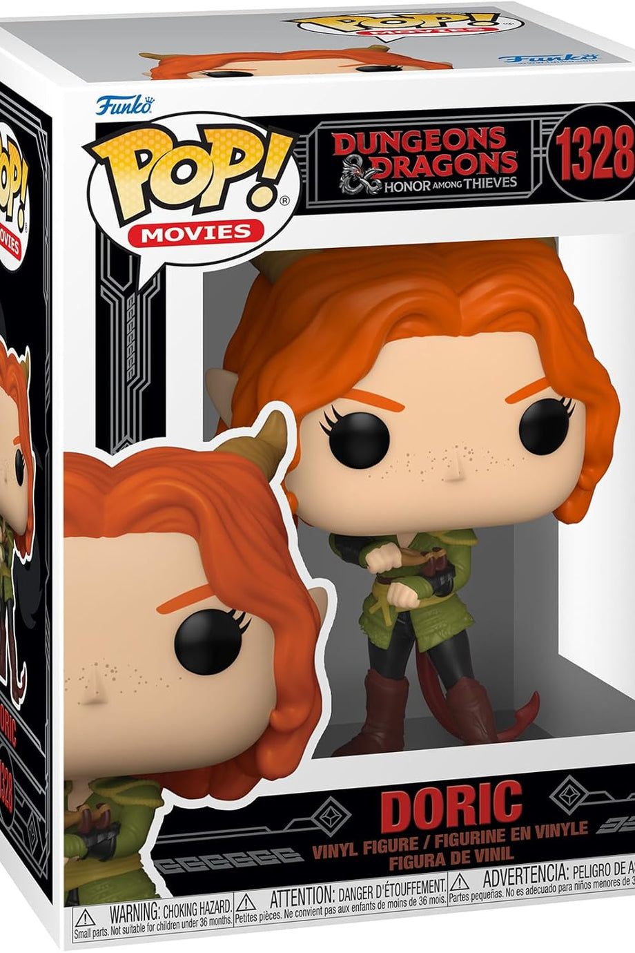 POP! Filmler Zindanlar ve Ejderhalar Doric, Koleksiyonluk Vinil Figür, 9,5 cm