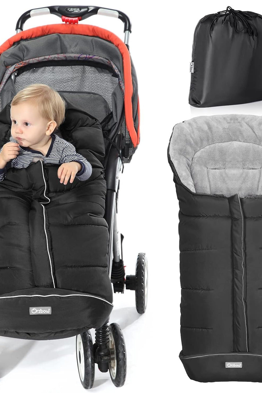 Kışlık Su Geçirmez Ayarlanabilir Bebek Uyku Tulumu, Oeko-Tex Standard 100