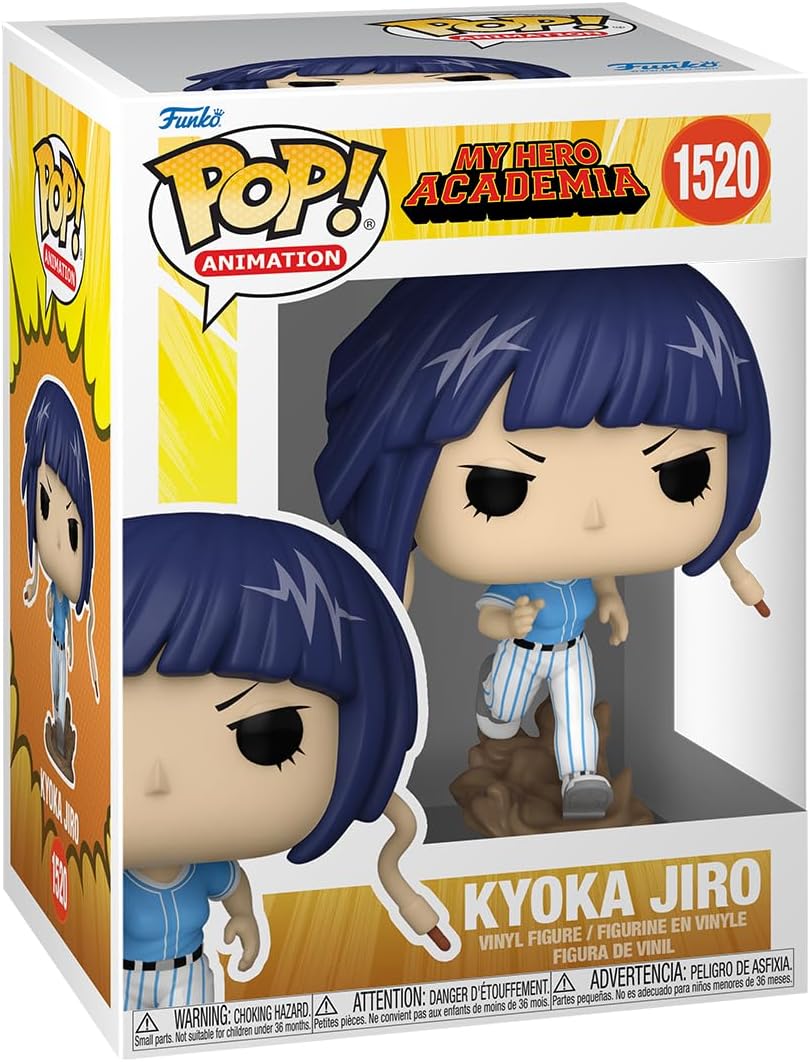 Pop! My Hero Academia Hero League Baseball, Kyouka Jiro Vinil Figür 9,5 cm