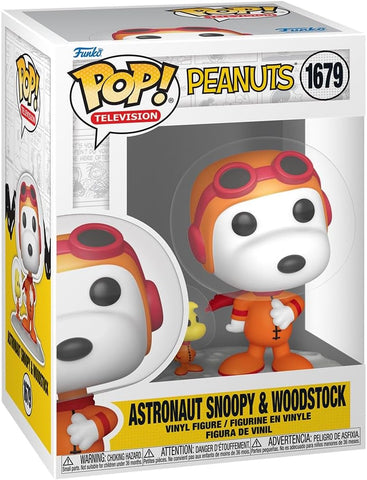 Pop! Peanuts Space Snoopy Vinil Figür 9,5 cm, Koleksiyon ve Hediye İçin