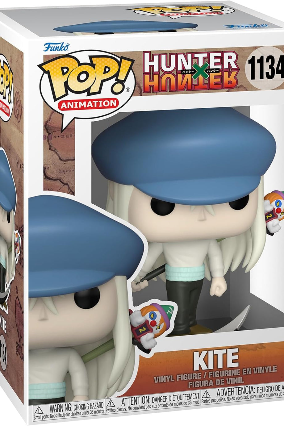 Pop! Hunter x Hunter, Scythe ile Kite Vinil Koleksiyon Figürü 9,5 cm