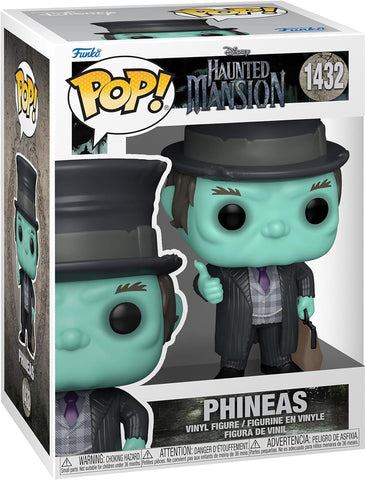 POP! Disney: The Haunted Mansion, Phineas Koleksiyon Figürü, Resmi Lisanslı Ürün