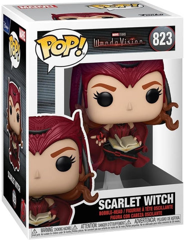 Pop Marvel: WandaVision Scarlet Witch Figürü, 9 cm Koleksiyonluk Pop! Vinyl