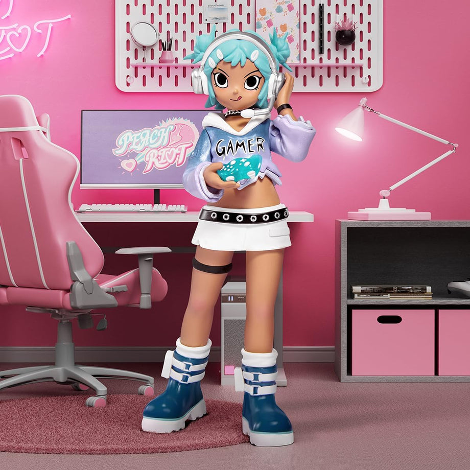 Peach Riot Rush Hour Serisi Figür, 8,6–10,3 cm Koleksiyon Figürü