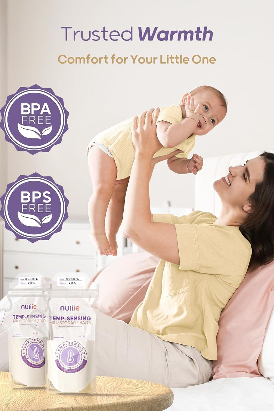 60 Adet Göğüs Sütü Saklama Torbası, 180ml, Kilitli Klips, Sızdırmaz, BPA İçermeyen, Dökülme Önleyici