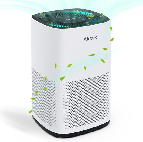 H13 True HEPA Filtreli Hava Temizleyici, 75 m² Kapsama, Sessiz Uyku Modu & Gece Lambası