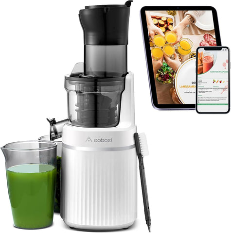 200W Yavaş Sıkacağı, Ters Fonksiyon, 2 Filtre, BPA İçermez, Sessiz Çalışma
