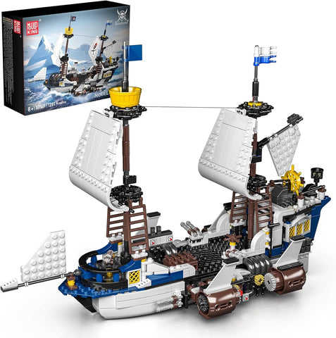 10147 Korsan Uzay Gemisi Yapım Seti, 1281 Parça, Gemi ve Uzay Aracı Modeli