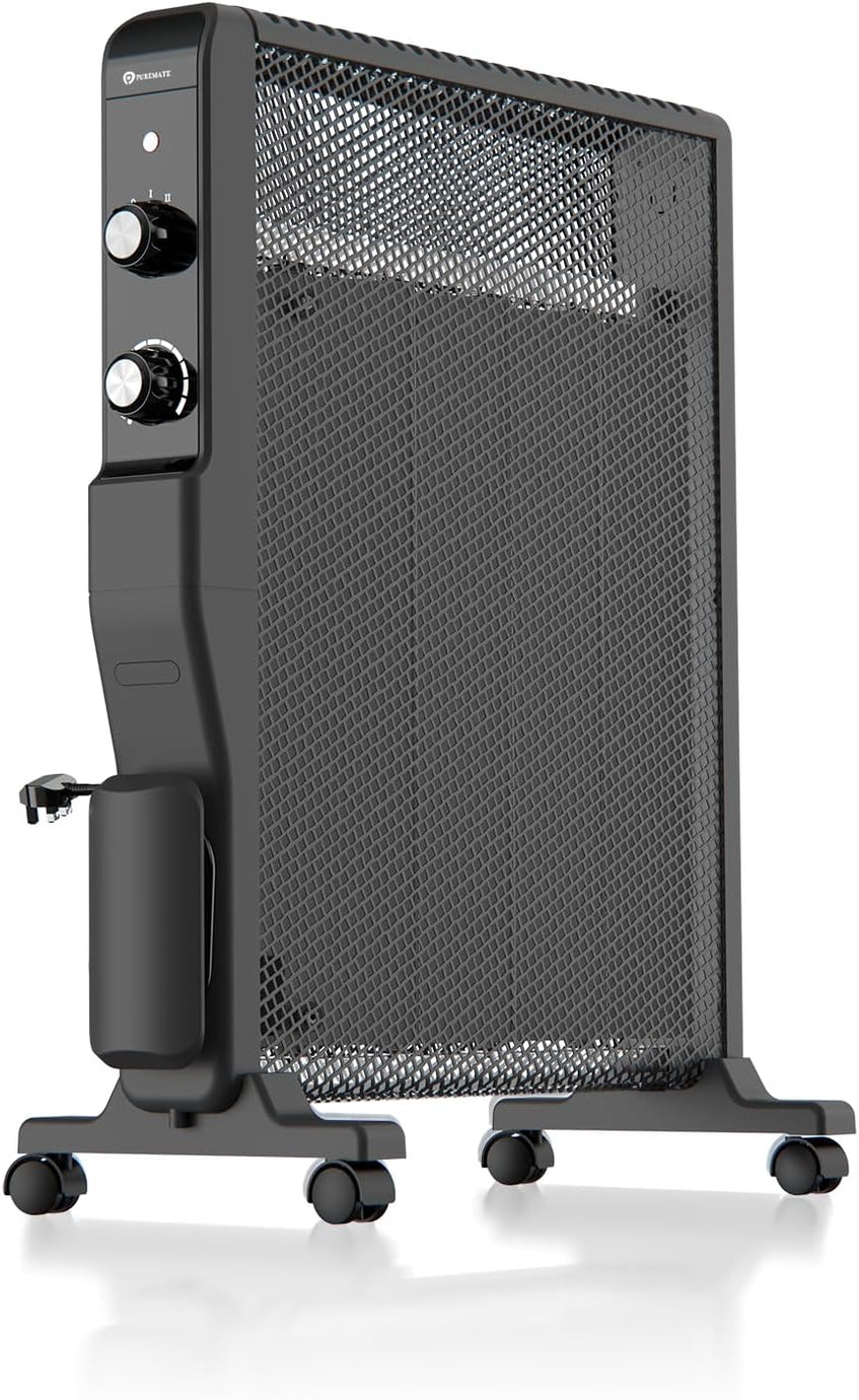 Mika Panel Elektrikli Isıtıcı 2000W, Mikatermik, Radyant ve Konveksiyon, Termostatlı