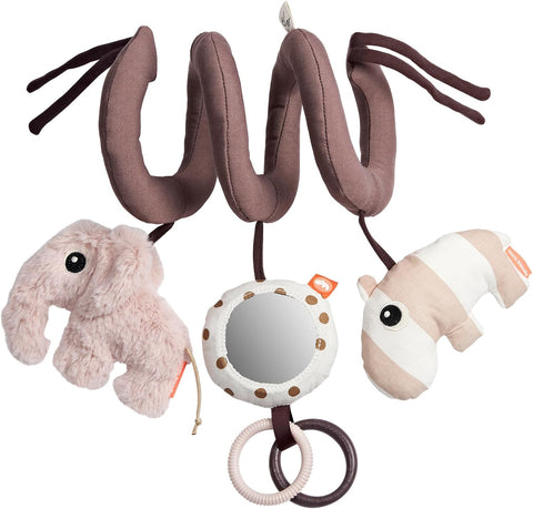 Activity Spirale Geyik Arkadaşları Pembe,  Duyusal Bebek Oyuncağı