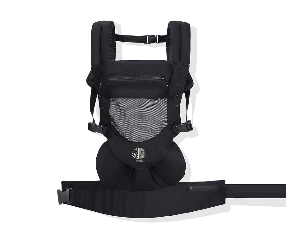 Ergonomik Bebek Taşıyıcı, 4 Pozisyonlu, %100 Pamuk, 4-18 Kg