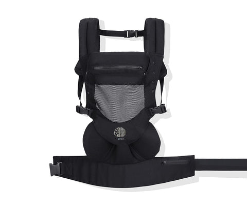 Ergonomik Bebek Taşıyıcı, 4 Pozisyonlu, %100 Pamuk, 4-18 Kg
