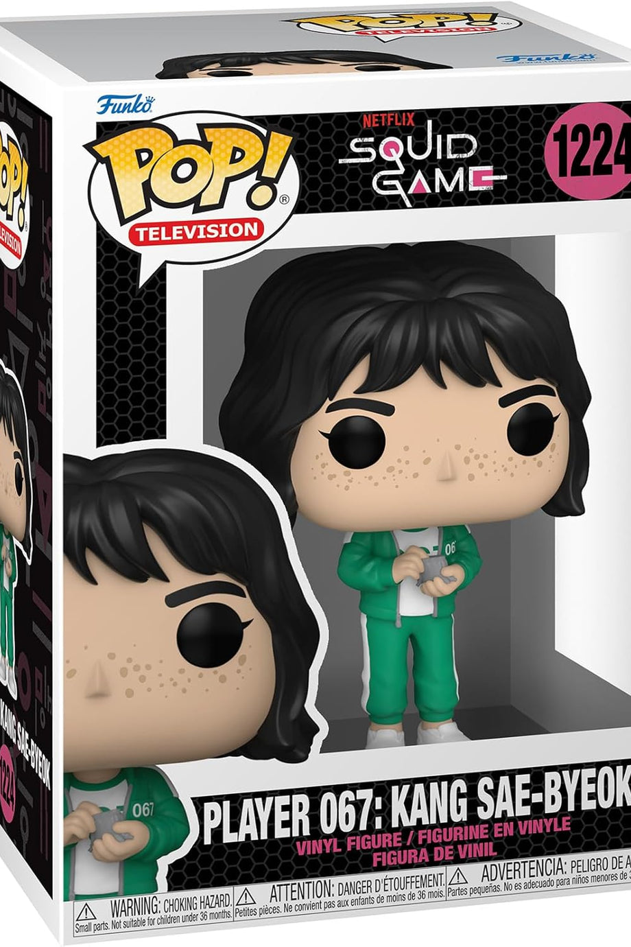 Pop! TV Squid Game SAE-byeok 067 Vinil Koleksiyon Figürü 9,5 cm