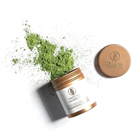 Ceremonial Grade Matcha Tozu 30g, İlk Hasat, Taşla Öğütülmüş, Çift Gölgeleme ile Umami ve Antioksidan Zengini