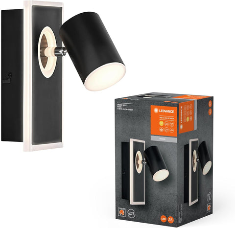 Decor Spot Mars 120 mm 16.5W, Siyah, Ayarlanabilir Başlıklı LED Spot Işık, Sıcak Beyaz