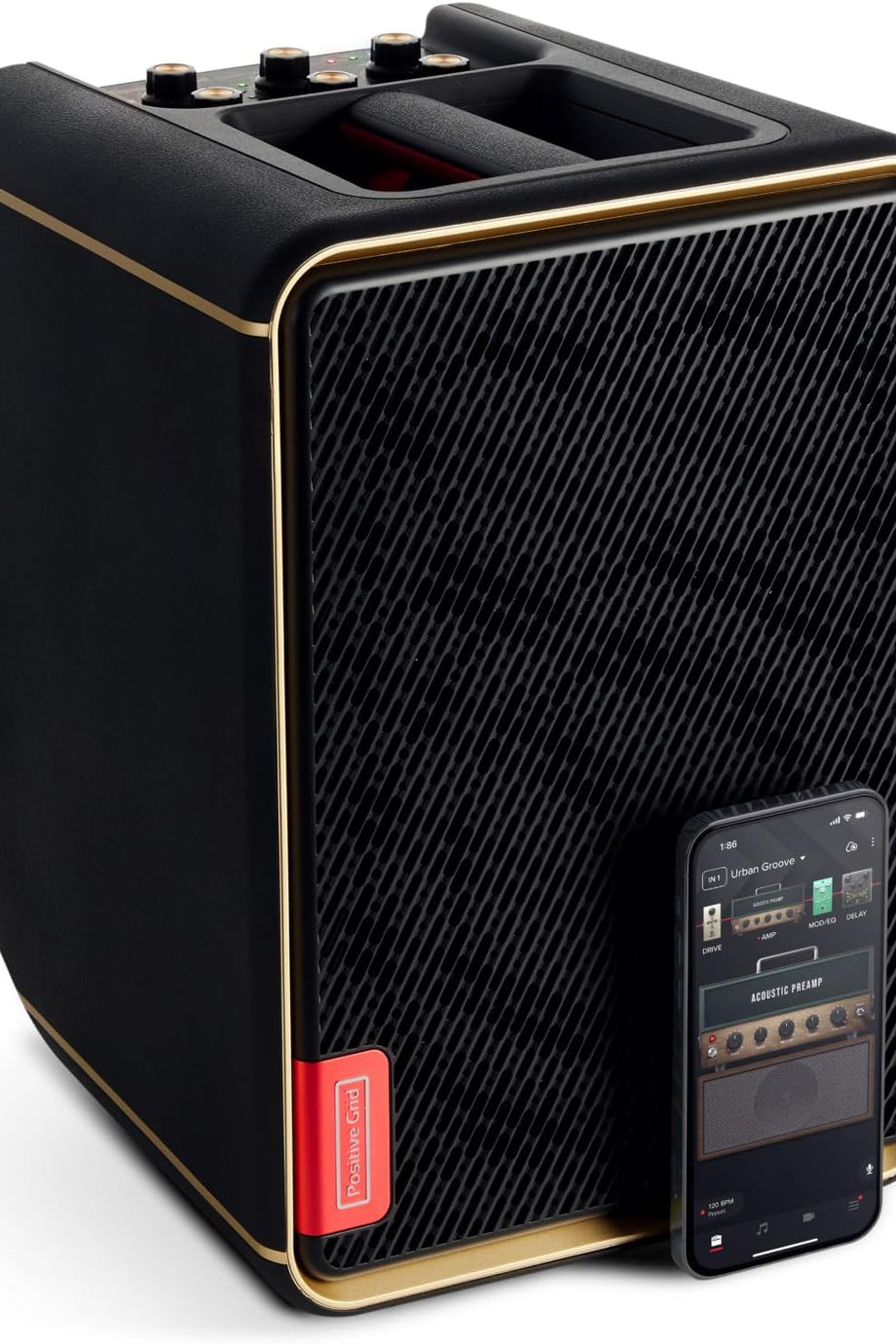 Positive Grid Spark EDGE 65W Akıllı Gitar Amfisi & PA Sistemi