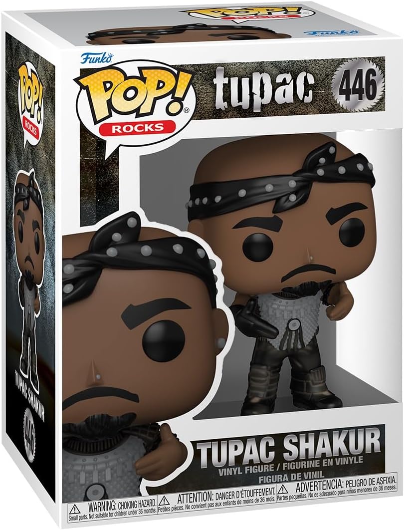 Pop! Rocks: Tupac California Love Vinil Koleksiyon Figürü, Resmi Ürün