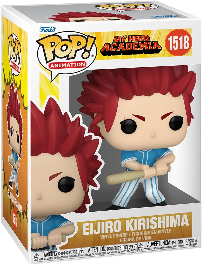 Pop! My Hero Academia Hero League Baseball Eijiro Kirishima Vinil Figür 9,5 cm