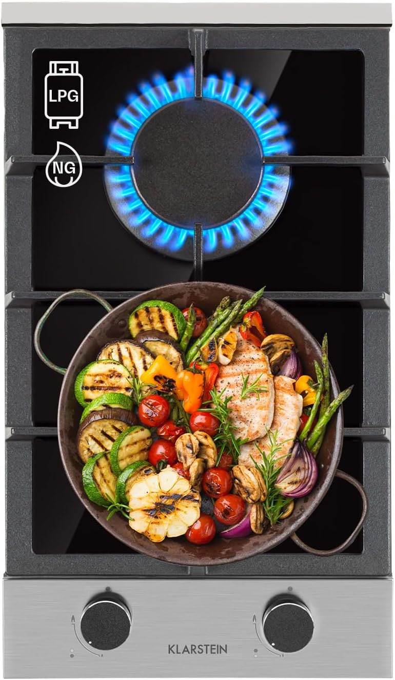 2 Alevli Ankastre Gazlı Ocak, 4,2 kW, Karavan ve İç Mekanlar İçin