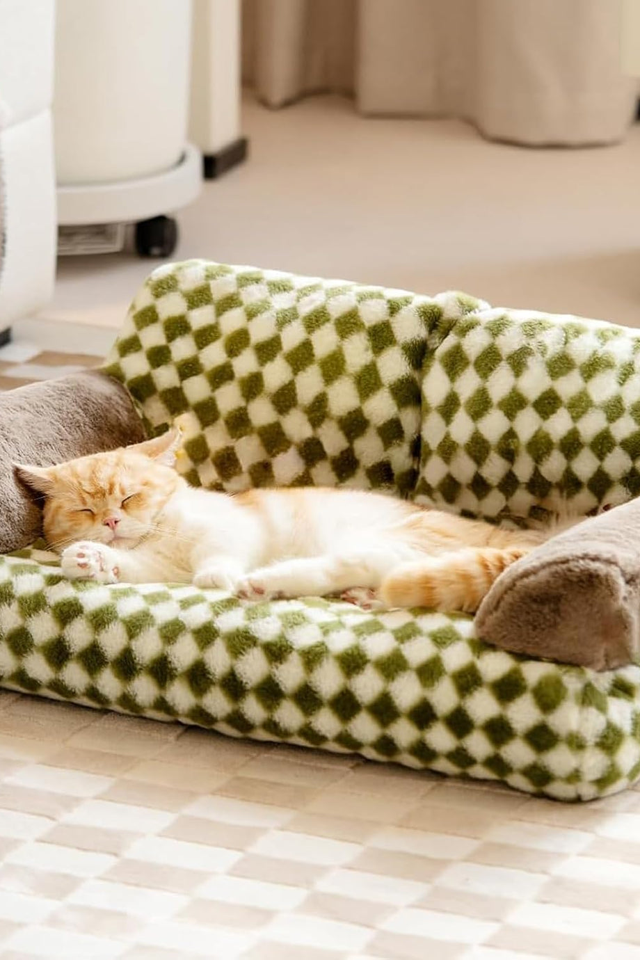 Pet Kanepe Yatağı, Yıkanabilir, Kaymaz Tabanlı