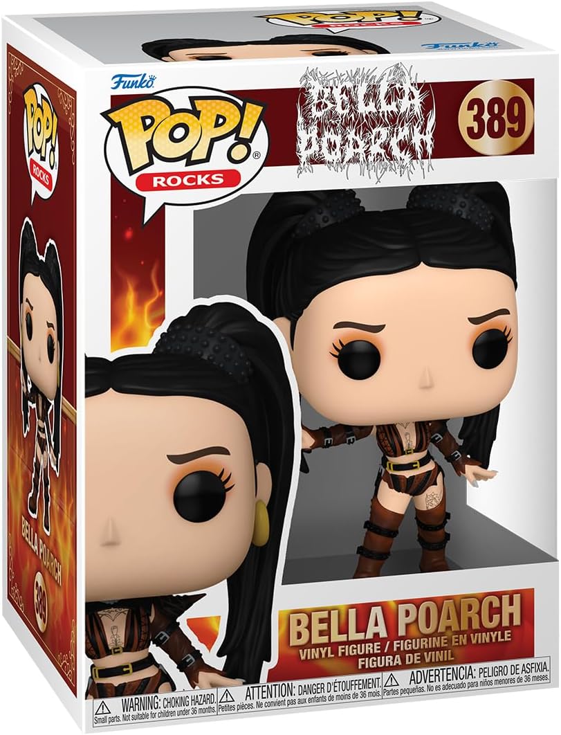 POP! Rocks: Bella Poarch (Inferno) Koleksiyonluk Vinil Figür, Resmi Ürün