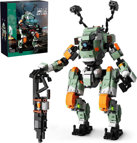 Titan BT Mecha Robot Yapım Seti, 1057 Parça, Yetişkinler ve Çocuklar İçin Yaratıcı Technic Robot Kit