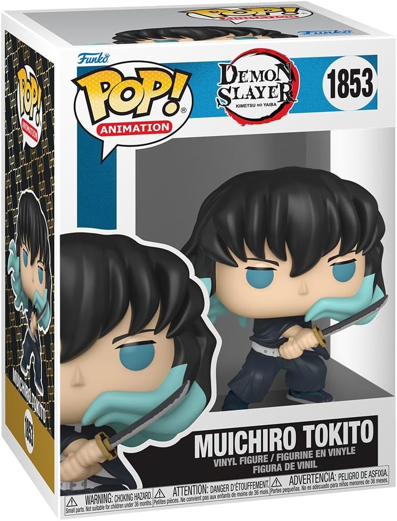 Pop! Demon Slayer Muichiro 1/6 Rare Chase, Vinil Figür, Lisanslı