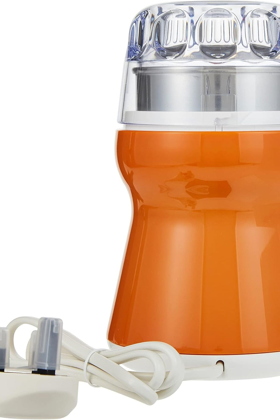 180W Kahve Öğütücü, 50g Kapasite, Sabit Tank, Şeffaf Kapak