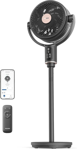 Akıllı Ayaklı Fan ,135° Salınımlı, 9 Hız, DC Motor, Sessiz, 26 dB