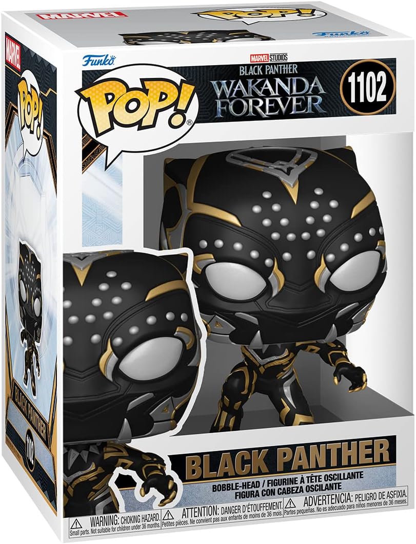 Pop! Marvel: Black Panther: Wakanda Forever Vinil Figür, Resmi Koleksiyon Ürünü