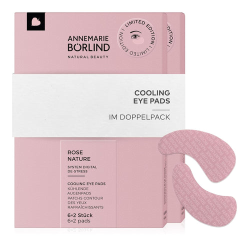 Rose Natural Göz Pedleri (6 x 2 Adet) Canlandırıcı, Serinletici Etki, Vegan