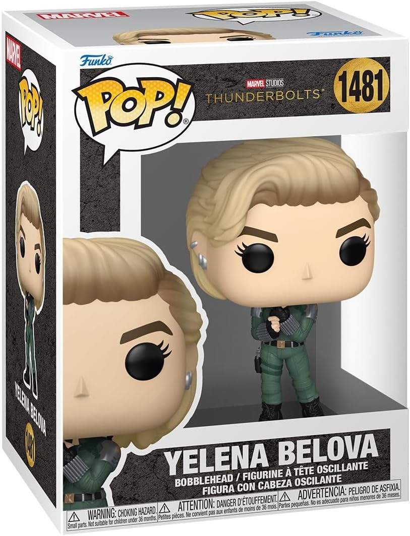 Pop! Marvel: Thunderbolts, Yelena Belova Vinil Koleksiyon Figürü, Resmi Lisanslı