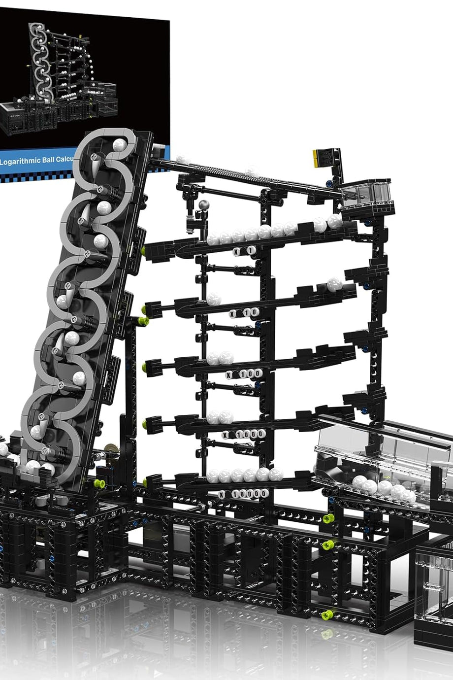 Mermer Treni, Motorlu Roller Coaster Modeli