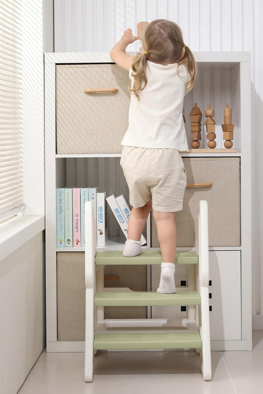 Katlanabilir Çocuk Klozet Adaptörü, Kaymaz Basamaklı ve Yumuşak Minderli Tuvalet Eğitimi