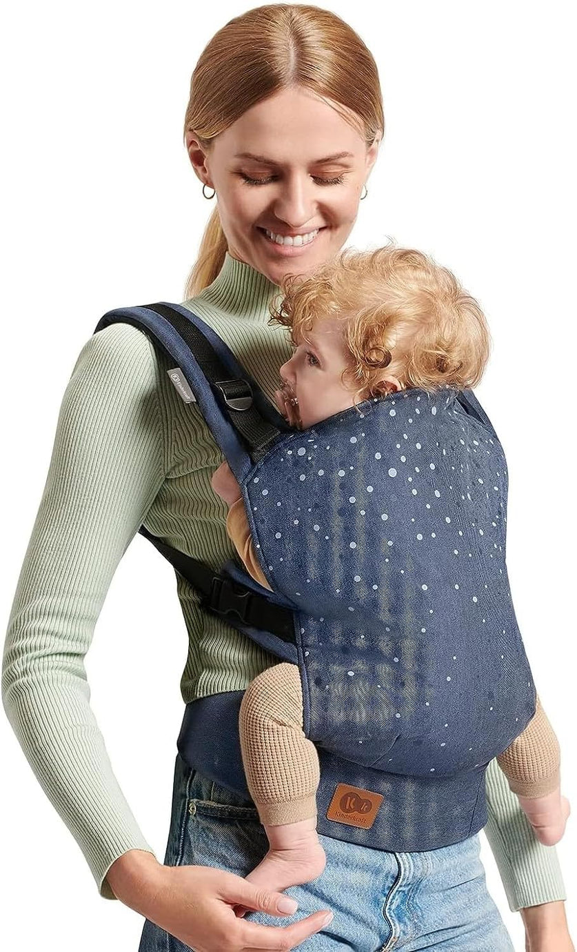 NINO Confetti Bebek Taşıyıcı, Denim Mavi, 3 Ay–20 kg