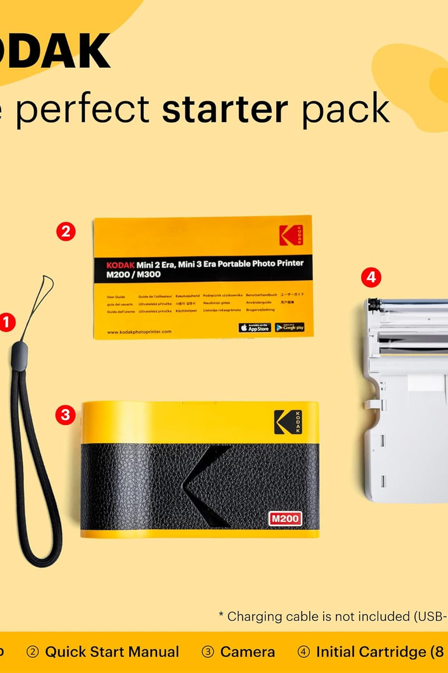 Mini 2 ERA 4PASS Mobil Fotoğraf Yazıcısı, Taşınabilir ve Bluetooth Bağlantılı