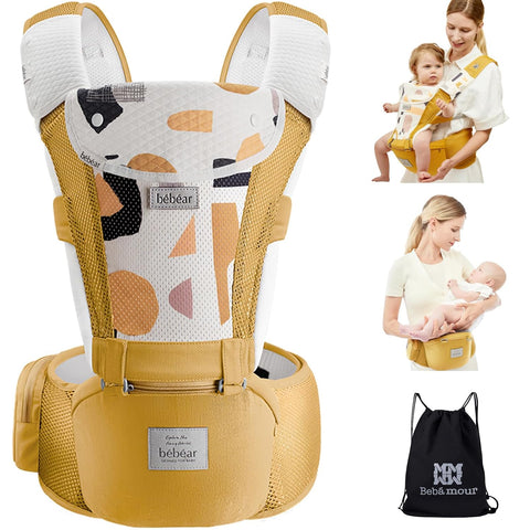 6'sı 1 Arada Ergonomik Bebek Taşıyıcı, Air Mesh, 0-36 Ay