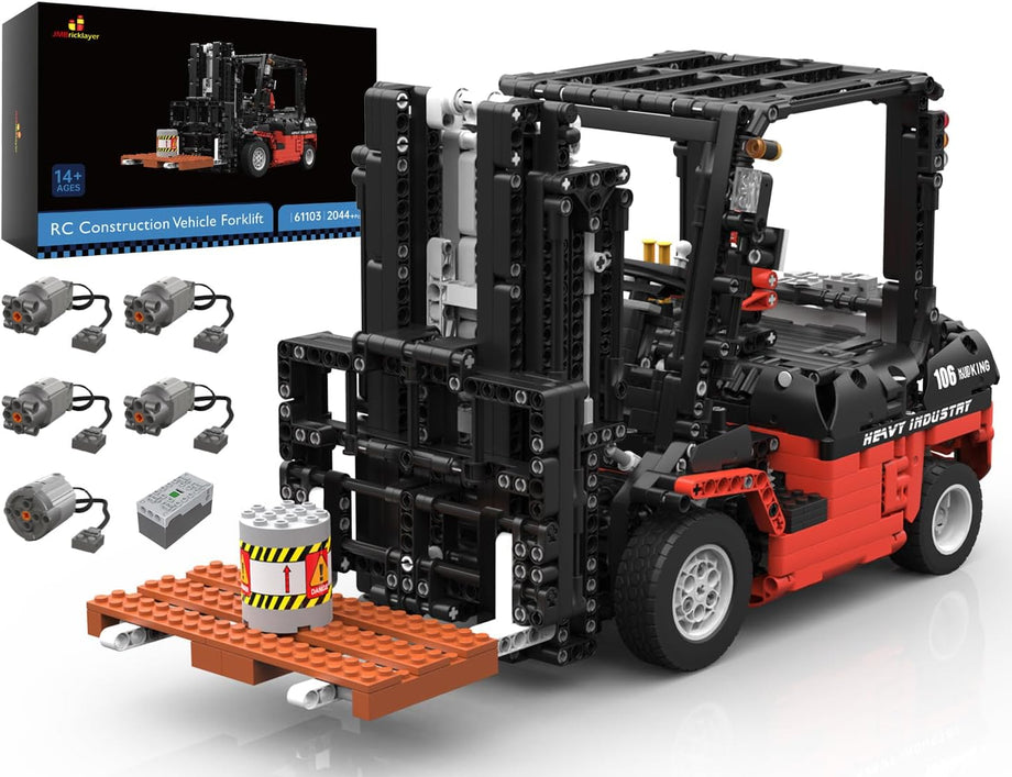 Teknik Forklift Yapı Blokları, 2,4 GHz RC Uzaktan Kumandalı