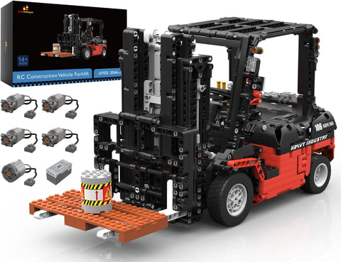 Teknik Forklift Yapı Blokları, 2,4 GHz RC Uzaktan Kumandalı