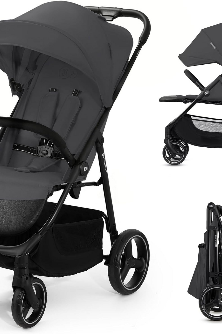 Trig 3 Hafif Bebek Arabası, 25 kg Taşıma Kapasiteli, Tek Elle Katlanabilir