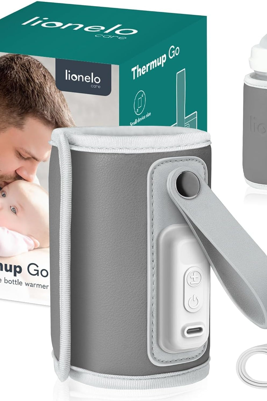 Thermup Go Taşınabilir Biberon Isıtıcısı, USB Şarj, 24 Saat Isı Koruma