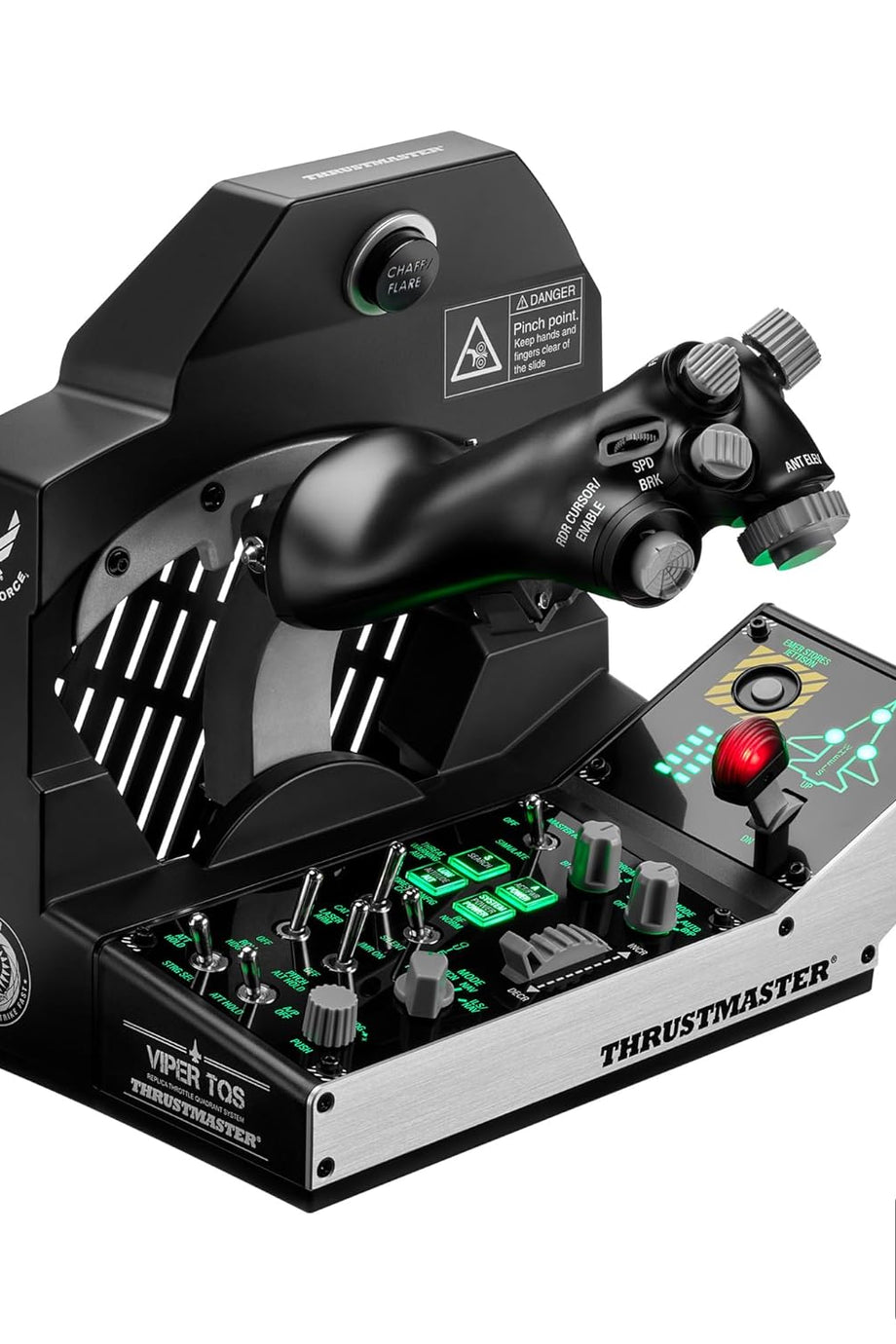 Viper TQS Mission Pack 64 Tuşlu Metal Gaz Kolu ve Panel Seti, DCS Uyumlu, PC
