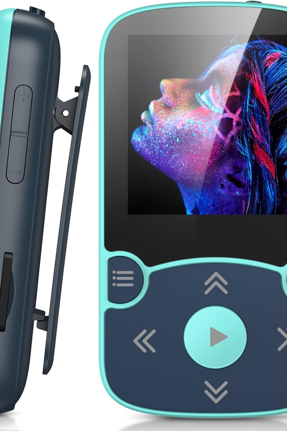 32GB Bluetooth 5.3 MP3 Çalar Klipsli, Renkli Ekranlı, FM Radyo ve Pedometreli